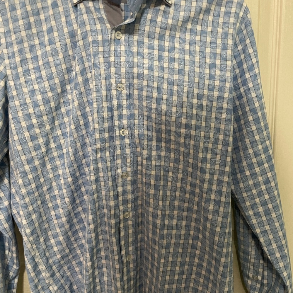 Men dress shirt small slim fit